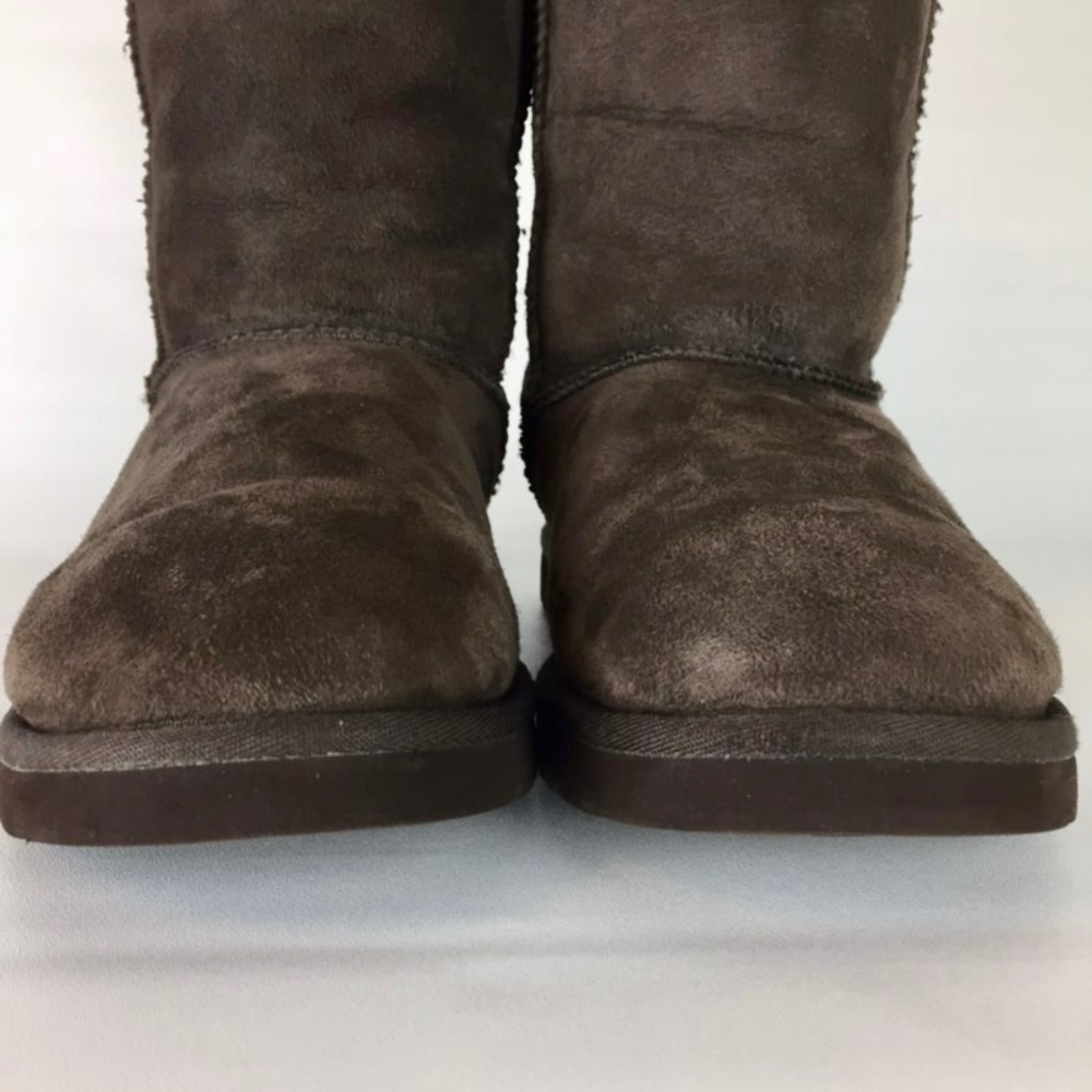 UGG Classic Tall 5815 Brown Shearling Boots 8 - Picture 6 of 14